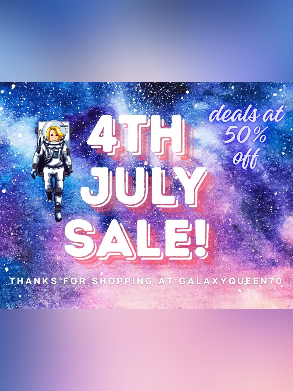 Galaxy Queen 4th July Sale 4 days some deals are more than 50% off!